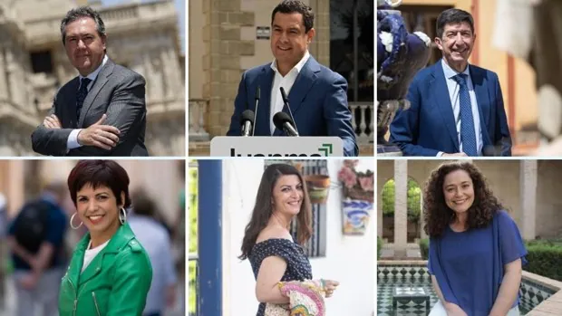 Quién es quién en las elecciones de Andalucía 2022: los candidatos a la Junta para el 19-J