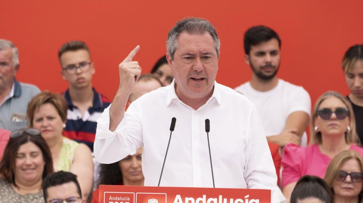 Juan Espadas, candidato del PSOE a las elecciones en Andalucía