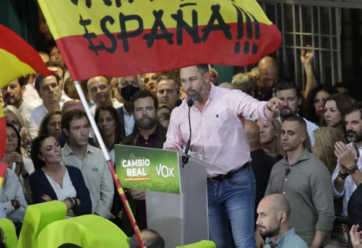 Santiago Abascal siete años después en Sevilla