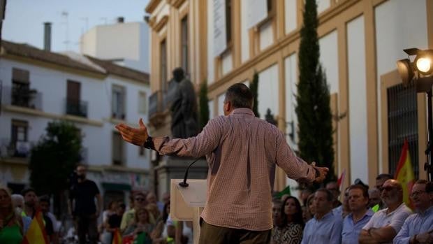 Ortega Smith, en Córdoba: «Vox es la única opción para poner a Andalucía en pie sin ceder ante las políticas de la izquierda»