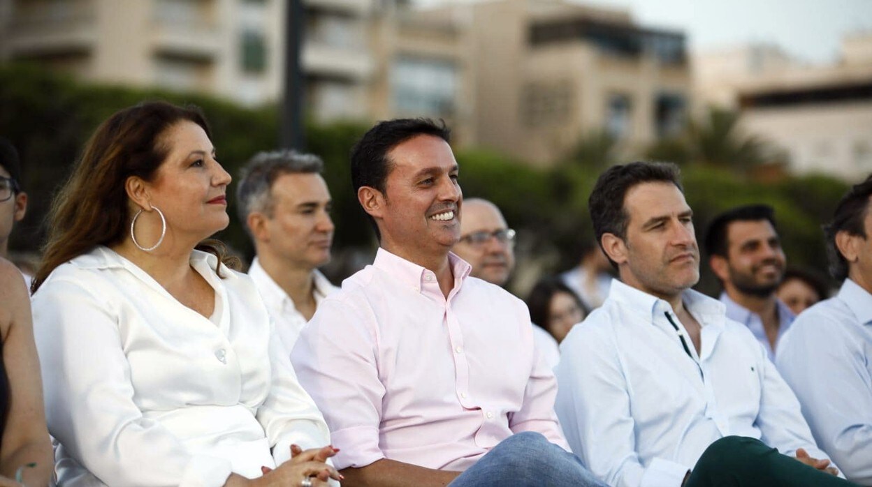 El PP de Almería celebra los resultados obtenidos en las elecciones andaluzas del 19J.