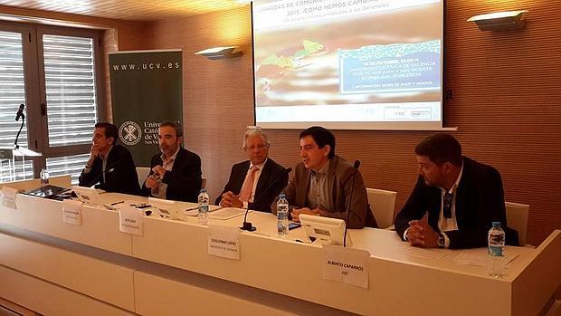 Imagen de la jornada celebrada en la Universidad Católica de Valencia