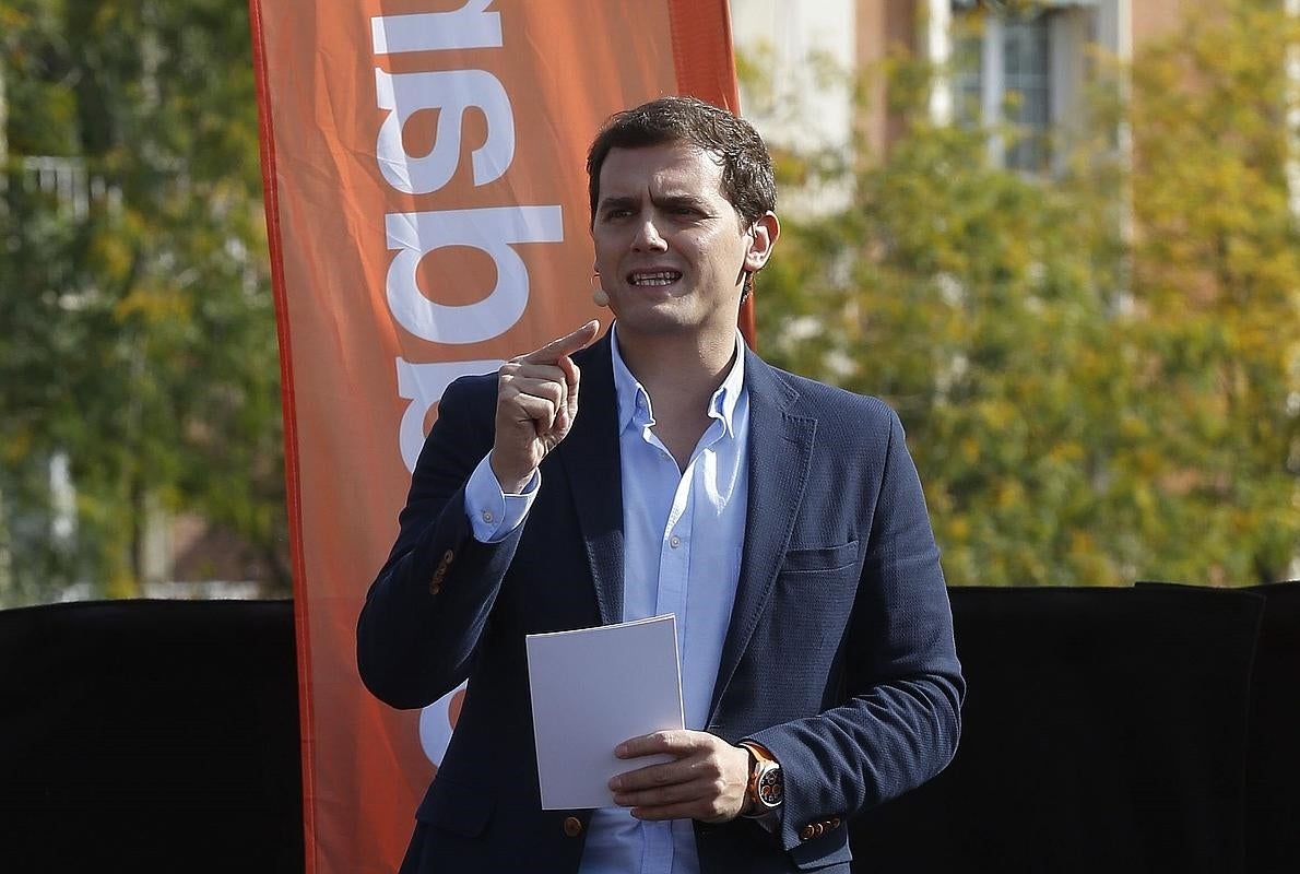 Albert Rivera, presidente de Ciudadanos