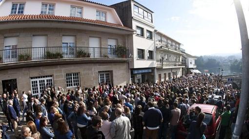 Concentración celebrada este domingo en Ponte Sampaio