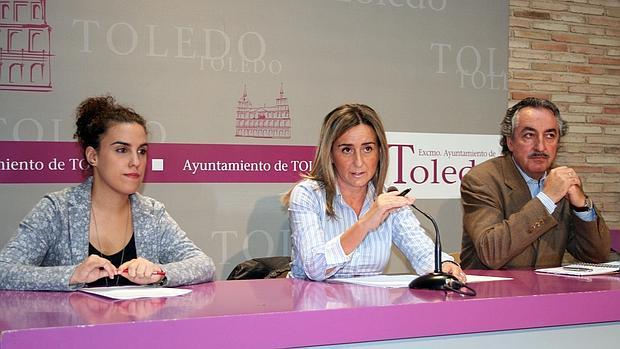 Milagros Tolón, en rueda de prensa