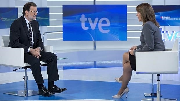 Rajoy, entrevistado en TVE