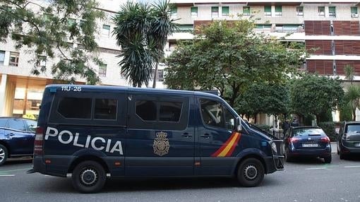 Un furgón policial