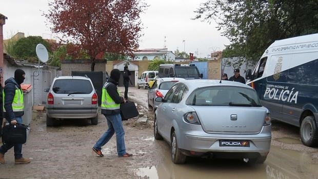 El poblado de la Cañada Real, donde fueron detenidos dos yihadistas