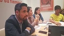 David Mejía, portavoz de Jóvenes Ciudadanos