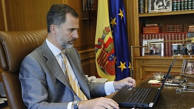 El Rey seguirá desde su despacho de La Zarzuela los acontecimientos sobre Cataluña