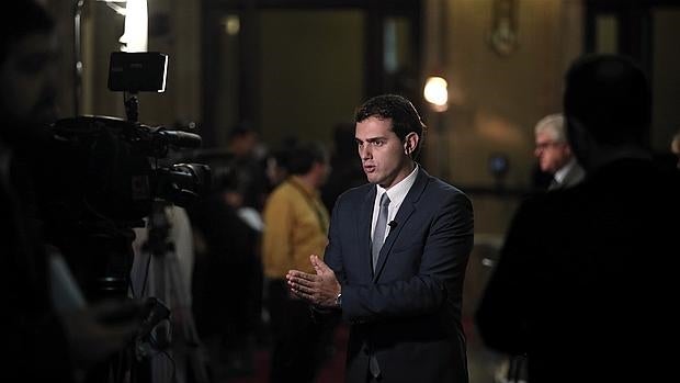 Albert Rivera, presidente de Ciudadanos