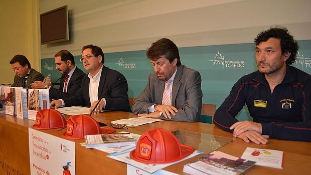 Ángel Galán, Adrián Gutiérrez, Tomás Villarrubia, Gabriel Muñoz y Pedro Ruiz