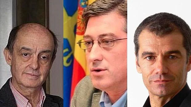 Fernando Maura, Ignacio Prendes y Toni Cantó.