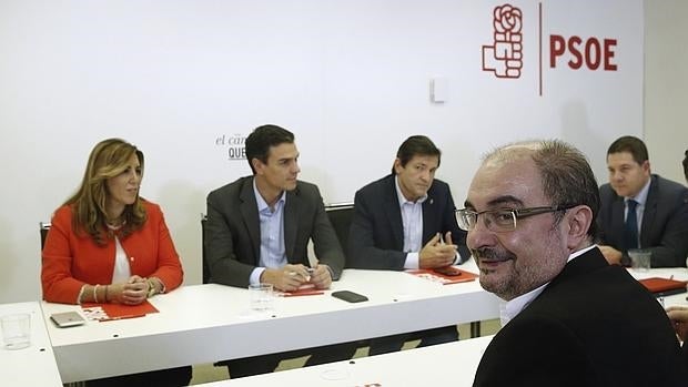 Los barones, que se reunieron con Sánchez el miércoles, no tendrán protagonismo este fin de semana