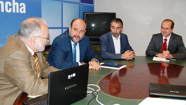 El vicepresidente se ha reunido con los responsables del proyecto Serranía Celtibérica
