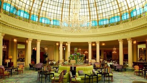 La famosa cúpula del Hotel Palace