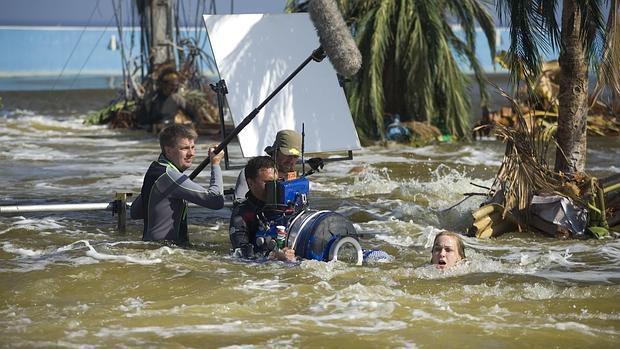 Rodaje de «Lo imposible» en Ciudad de la Luz