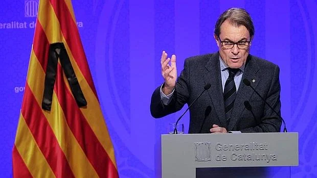 Artur Mas, presidente en funciones de la Generalitat