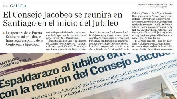 Las informaciones de ABC y «El Correo Gallego», publicadas con seis días de diferencia