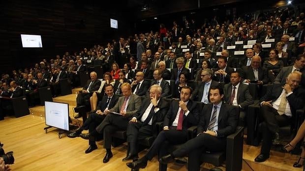 Foro Empresarial en el que se presentó el informe sobre la zona franca, en la OAMI