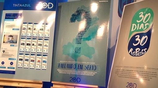 El PP presenta sus eslóganes