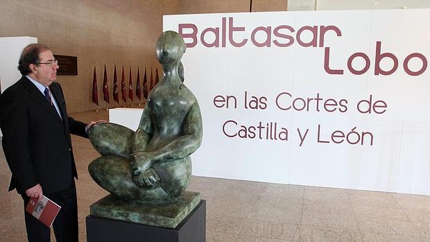 Las Cortes acogieron una exposición monográfica de Baltasar Lobo en el marco de las actividades organizadas por la Fundación Villalar la pasada legislatura