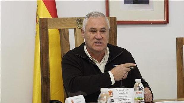 Manuel Martínez, alcalde de Becerreá (Lugo)