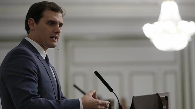 Albert Rivera, presidente de Ciudadanos