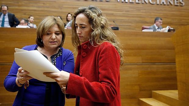 Isabel Bonig y Carolina Punset, en una imagen de archivo