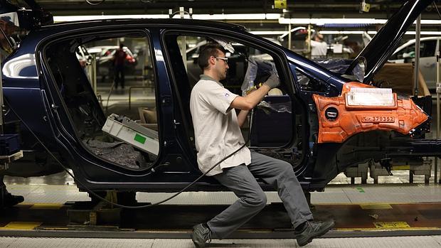 Planta de Opel en la localidad zaragozana de Figueruelas