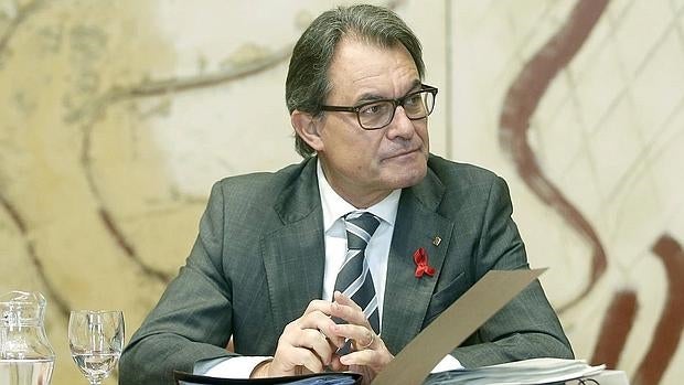 Artur Mas, presidente en funciones de la Generalitat