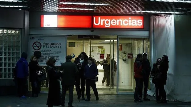 Sala de Urgencias del hospital La Paz de Madrid