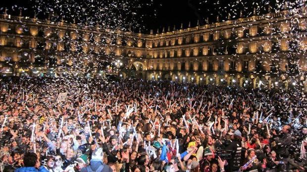 Panorámica de una fiesta de fin de año