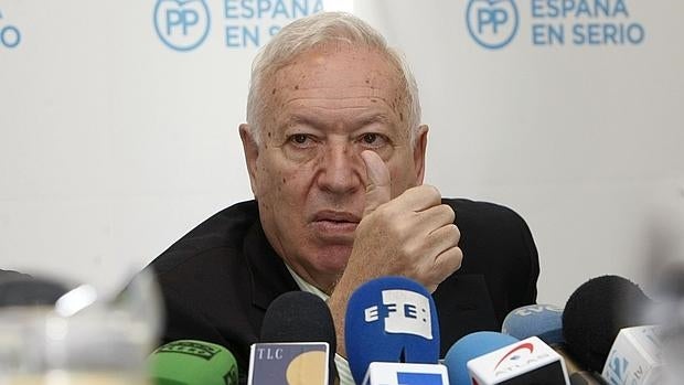 Imagen de García-Margallo en un acto en Alicante