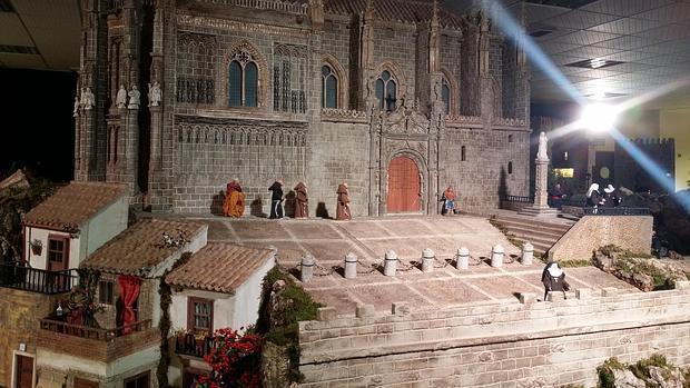 El Nacimiento de Valparaíso está instalado en la parroquia Santa Beatriz de Silva