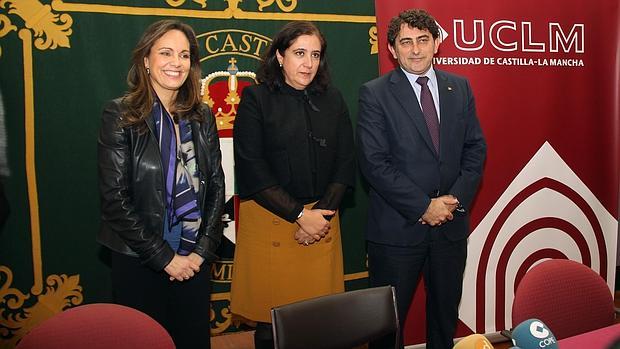 De izq. a dcha. Ana Isabel López-Casero, Fátima Guadamillas y Miguel Ángel