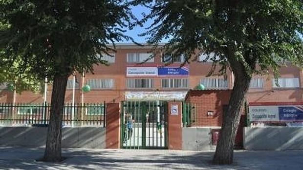 El colegio Concepción Arenal de Getafe donde estaba la menor en el momento del accidente