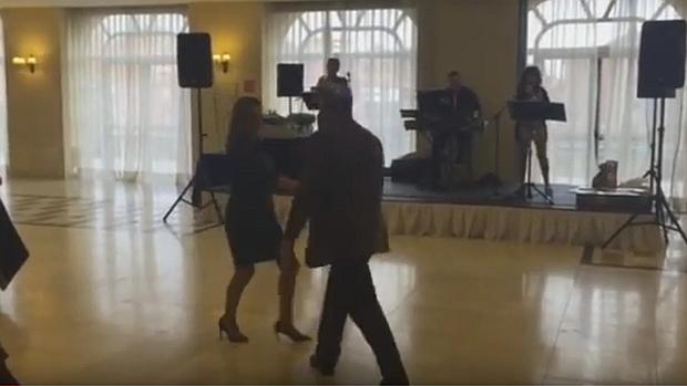 Milagros Tolón y sus dotes con el baile