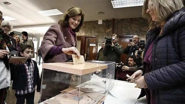 La candidata al Congreso del PSOE por Valencia, Ana Botella
