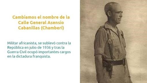 La treintena de calles franquistas que Carmena cambiará en 2016