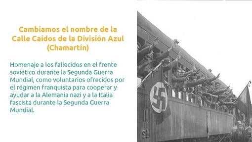 La treintena de calles franquistas que Carmena cambiará en 2016