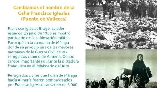 La treintena de calles franquistas que Carmena cambiará en 2016