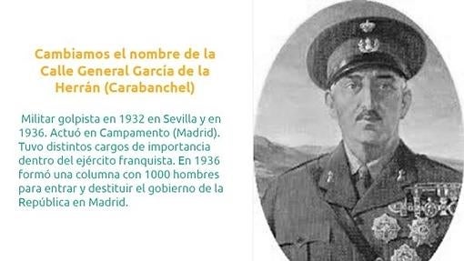 La treintena de calles franquistas que Carmena cambiará en 2016