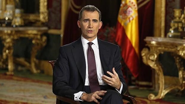El Rey se dirige a los españoles desde el Palacio Real