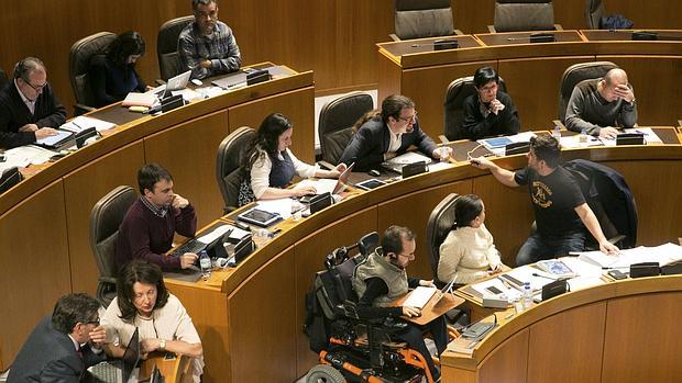 Diputados de Podemos en las Cortes de Aragón