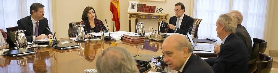 Mariano Rajoy ha presidido este martes la última reunión del Consejo de Ministros del año