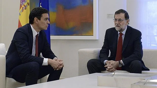 Pedro Sánchez y Mariano Rajoy se reunieron en Moncloa el pasado 23 de diciembre