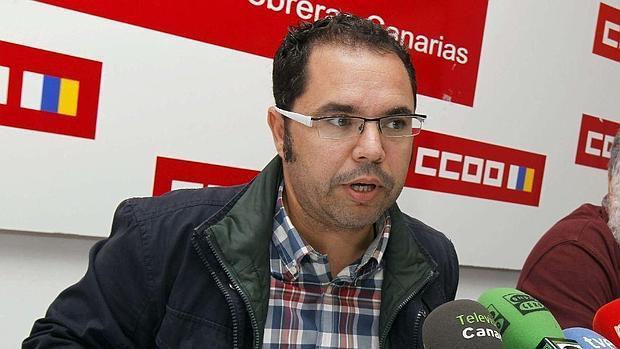 Gustavo Santana, líder de la UGT en Canarias