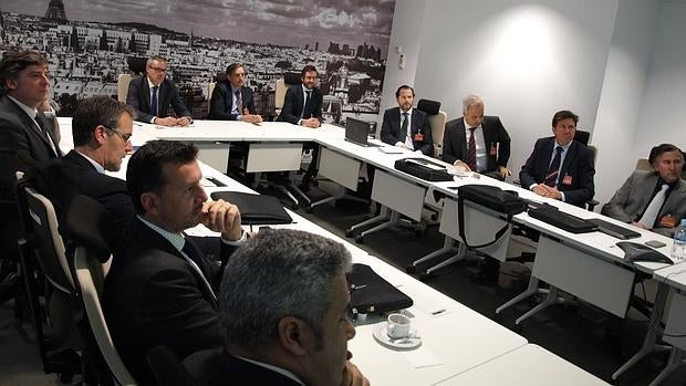 Imagen de la reunión del Comité de Dirección de Hidraqua