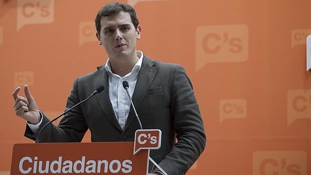 Albert Rivera, presidente de Ciudadanos